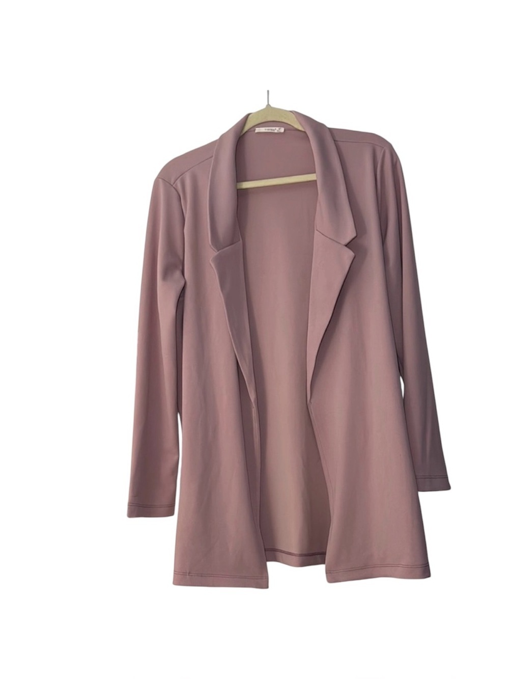 Timing Oversized Pink Lightweight Blazer Size M